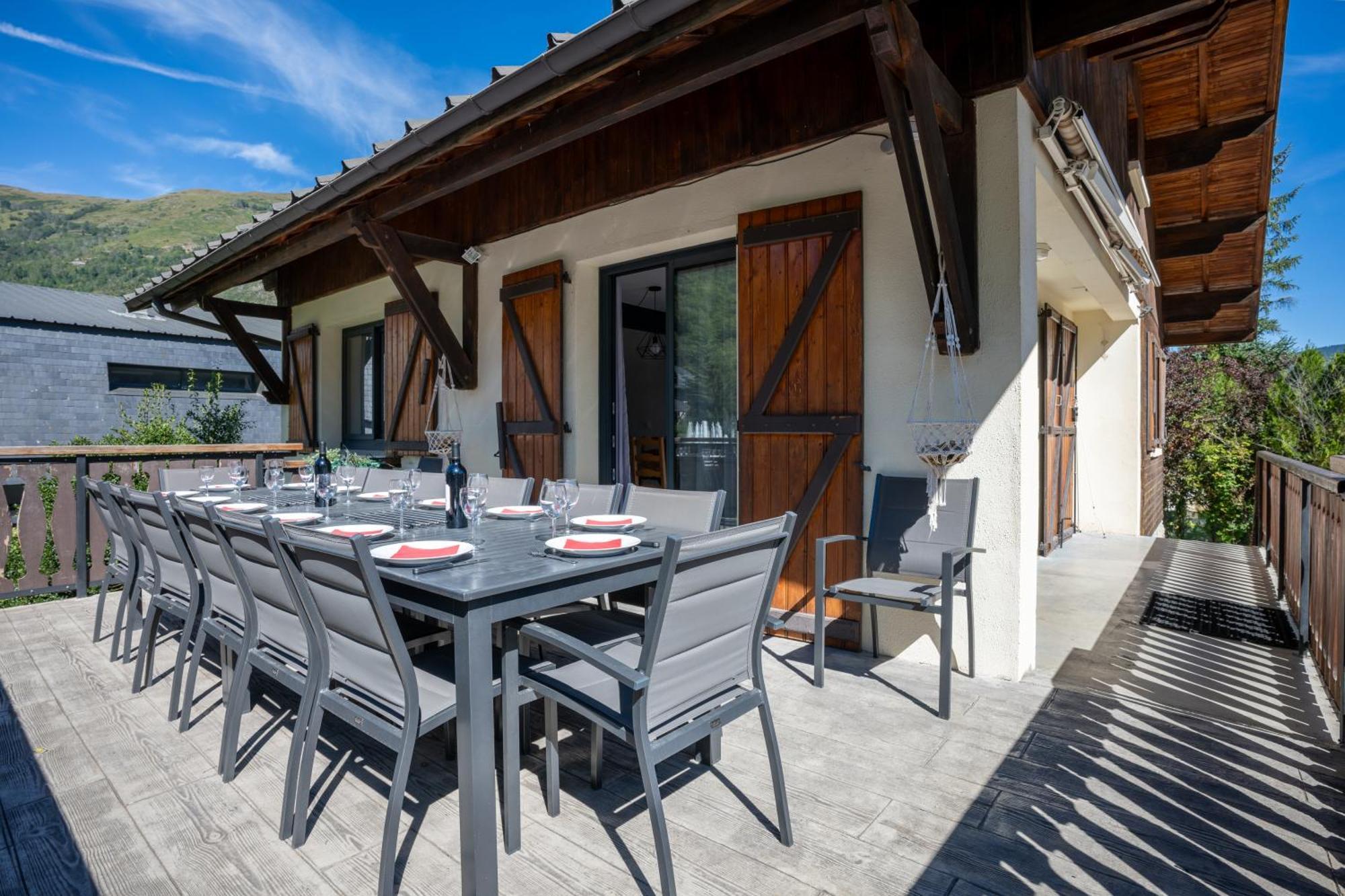 Grand Chalet St-Lary Centre 13 A 15 Pers Saint-Lary-Soulan Exterior foto